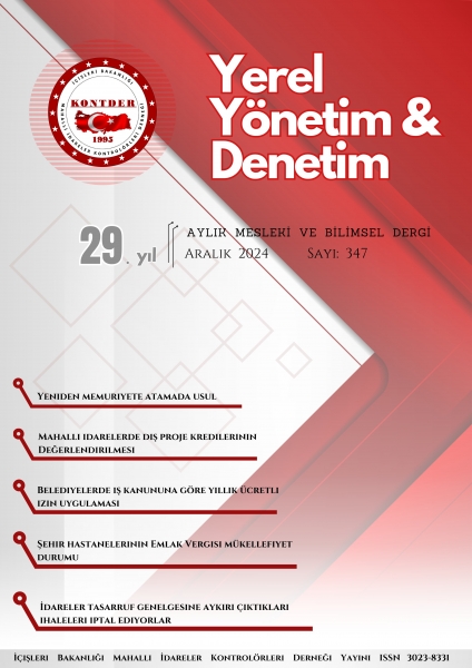 YEREL YÖNETİM VE DENETİM DERGİSİ Aralık 2024